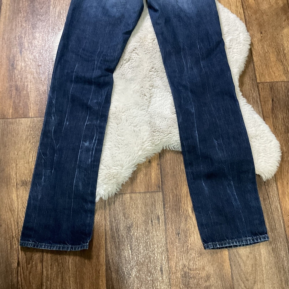 Agave Denim Jeans Pragmatist Dark Wash Size 29 34" Inseam Slim - Picture 10 of 12
